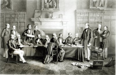 Das Kabinett von Lord Derby von 1867, 1868 von Henry Gales